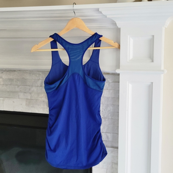 VIMMIA Active Mesh Racerback Tank Top Sapphire Blue S Small - Picture 4 of 8